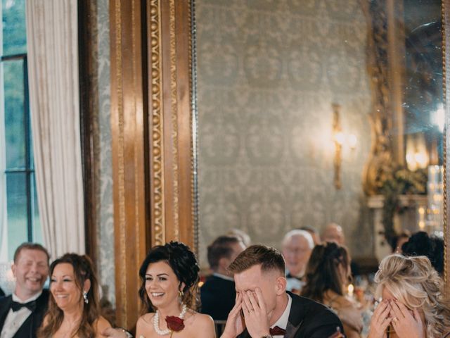 Charlie and Natasha's Wedding in Hodnet, Shropshire 69