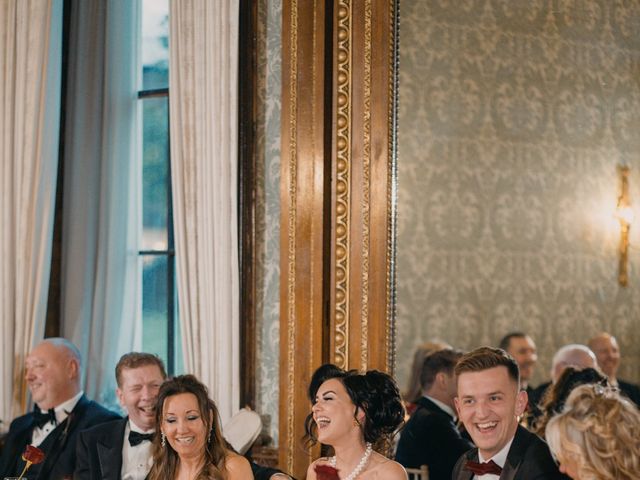 Charlie and Natasha's Wedding in Hodnet, Shropshire 70