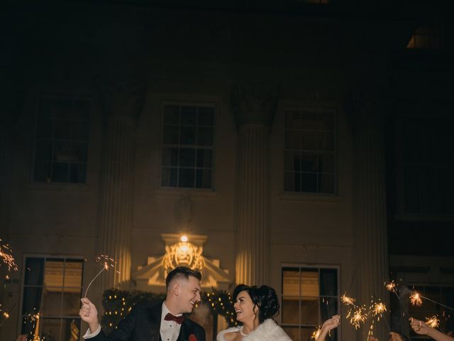 Charlie and Natasha's Wedding in Hodnet, Shropshire 74