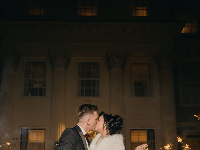 Charlie and Natasha's Wedding in Hodnet, Shropshire 75