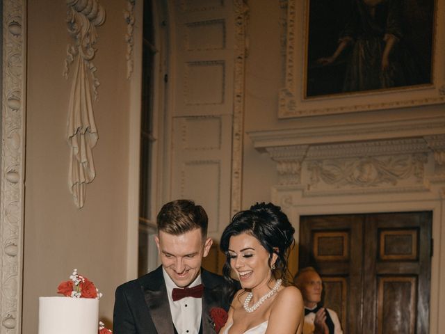 Charlie and Natasha's Wedding in Hodnet, Shropshire 84