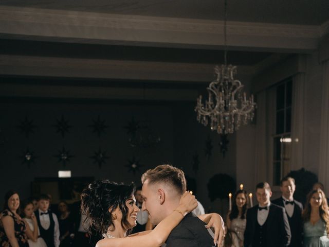 Charlie and Natasha's Wedding in Hodnet, Shropshire 87