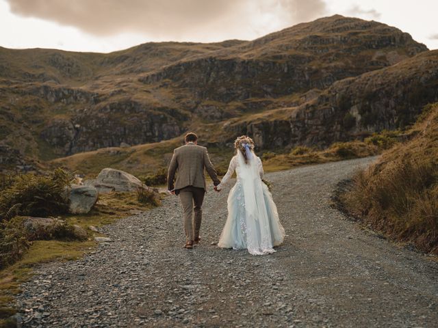 Arran and Rhiannon&apos;s Wedding in Lake District , Cumbria 23