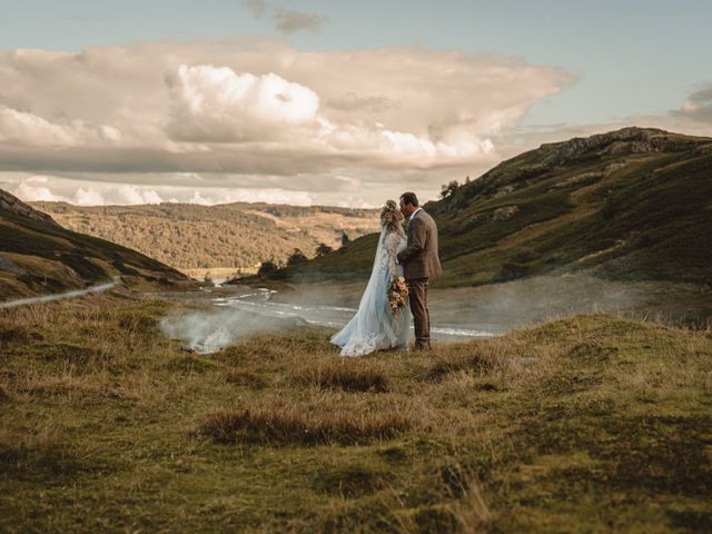 Arran and Rhiannon&apos;s Wedding in Lake District , Cumbria 25