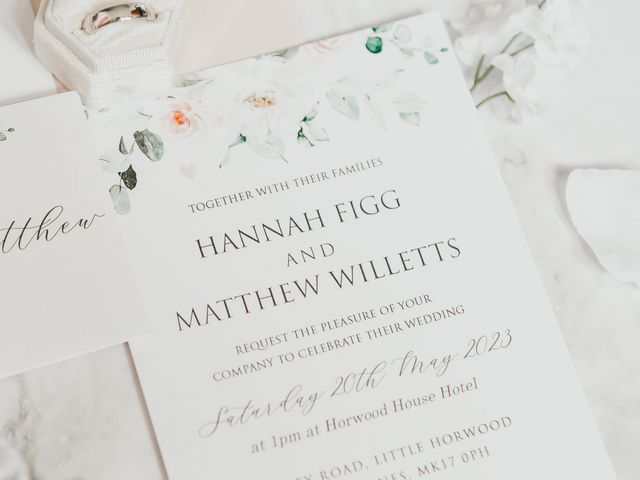 Hannah and Matthew&apos;s Wedding in Milton Keynes, Buckinghamshire 8