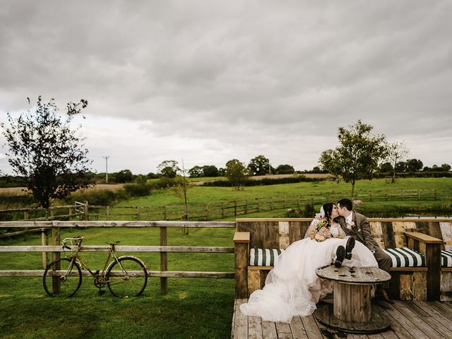 Liam and Jasmine&apos;s Wedding in Whitchurch, Shropshire 3