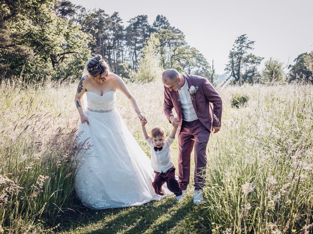 Corey and Amber&apos;s Wedding in Otterburn, Northumberland 18