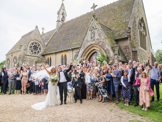 David and Jane&apos;s Wedding in North Kilworth, Leicestershire 52