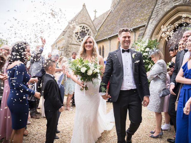 David and Jane&apos;s Wedding in North Kilworth, Leicestershire 53