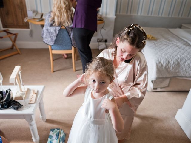 Emma and John's Wedding in Castle Donington, Leicestershire 4