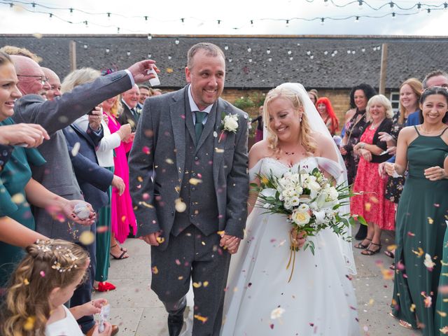 Emma and John's Wedding in Castle Donington, Leicestershire 8