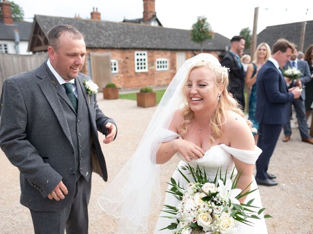 Emma and John's Wedding in Castle Donington, Leicestershire 10