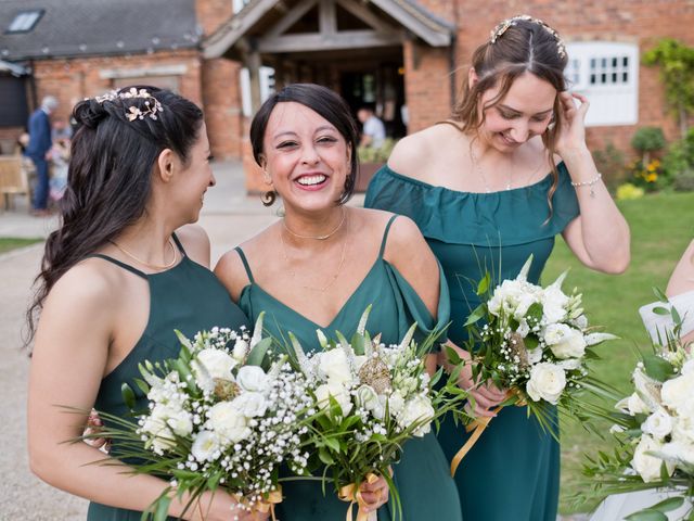 Emma and John's Wedding in Castle Donington, Leicestershire 16