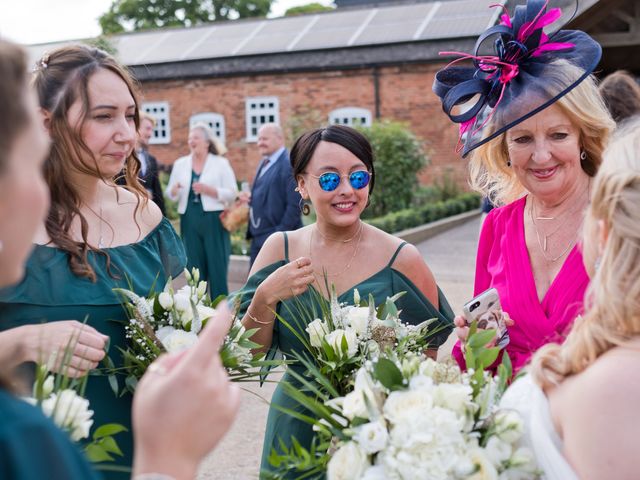 Emma and John's Wedding in Castle Donington, Leicestershire 18