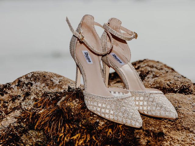 Dean and Sarah's Wedding in Oxwich, Swansea 3