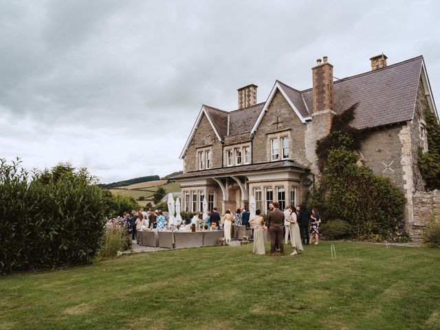 Matthew and Alex&apos;s Wedding in Knighton, Powys 4