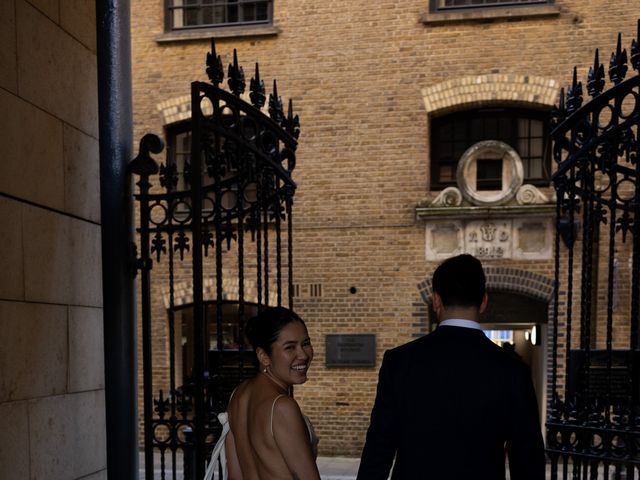 Andrea and Luciana's Wedding in Southwark, East London 36