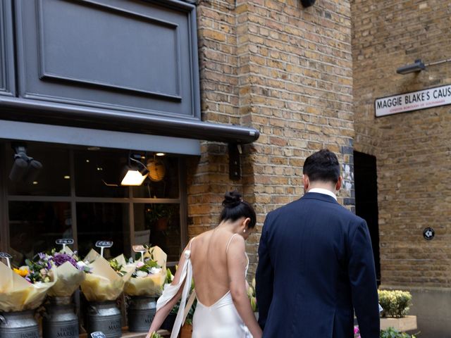 Andrea and Luciana's Wedding in Southwark, East London 39