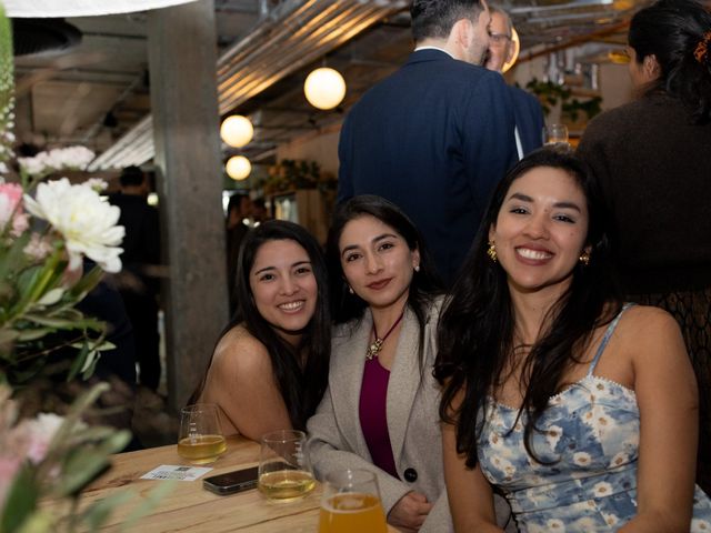 Andrea and Luciana's Wedding in Southwark, East London 54