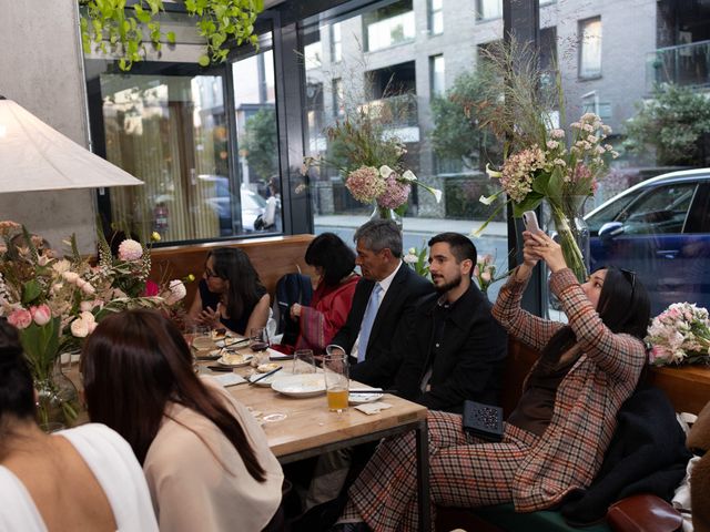 Andrea and Luciana's Wedding in Southwark, East London 112