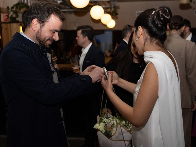 Andrea and Luciana's Wedding in Southwark, East London 117