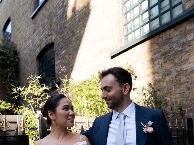Andrea and Luciana's Wedding in Southwark, East London 357
