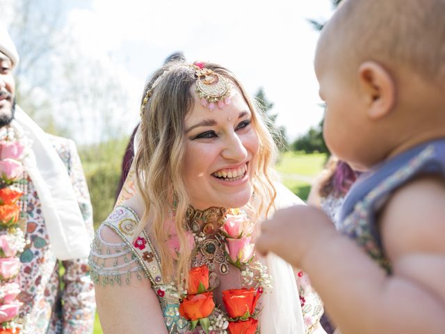 Ronil and Chloe's Wedding in Leicester, Leicestershire 50