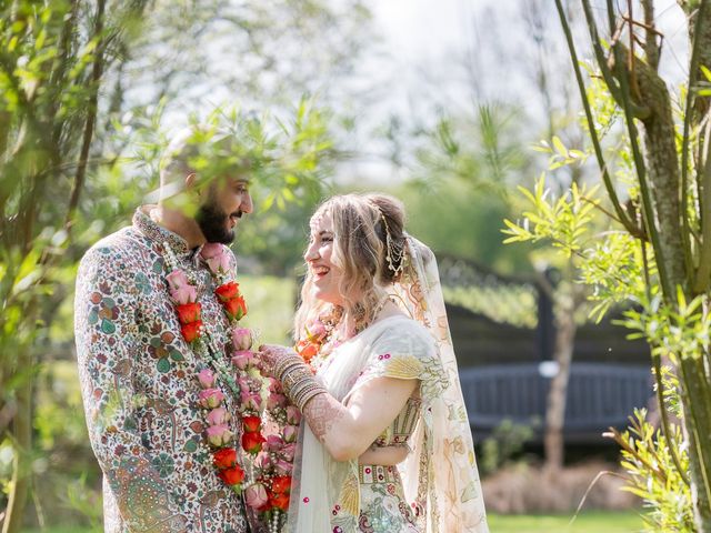 Ronil and Chloe's Wedding in Leicester, Leicestershire 56