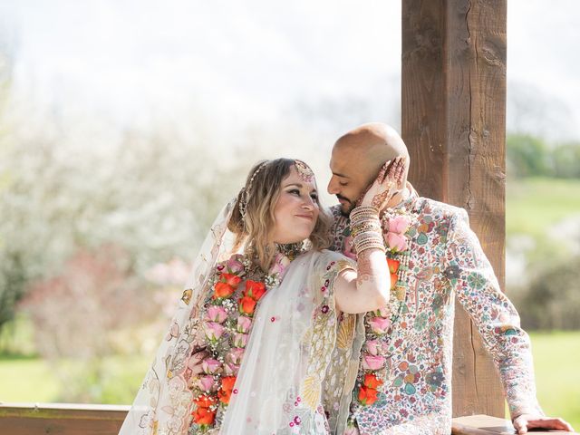 Ronil and Chloe's Wedding in Leicester, Leicestershire 60