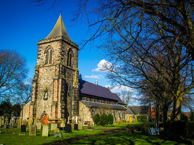 Andrew and Catherine&apos;s Wedding in Ormskirk, Lancashire 14