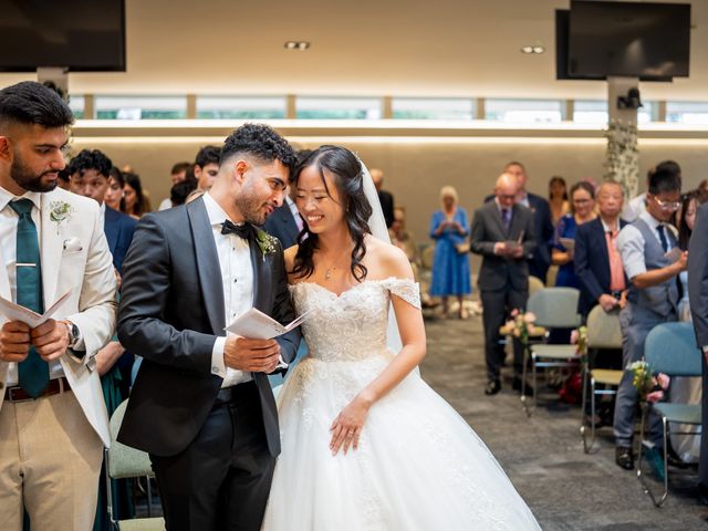 Yannis and Anna's Wedding in Tamworth, Staffordshire 30