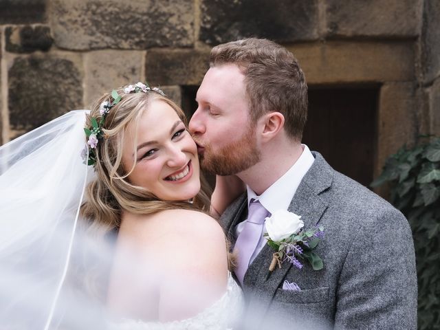 Joseph and Charlotte&apos;s Wedding in Keighley, West Yorkshire 14