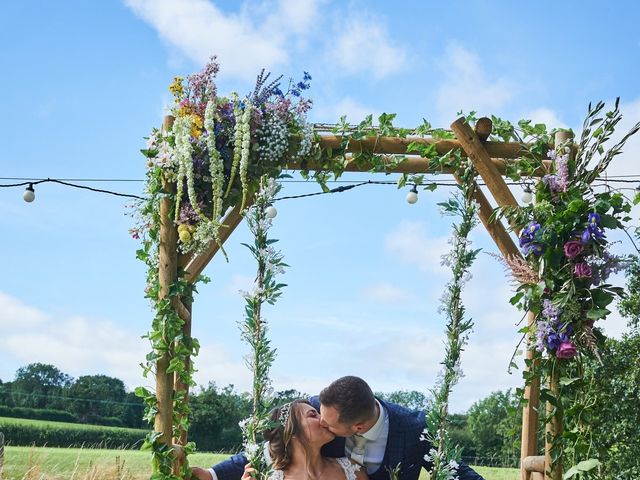 Daniel and Rebecca&apos;s Wedding in Wrexham, Cheshire 78