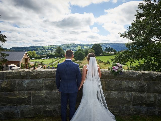 Daniel and Rebecca&apos;s Wedding in Wrexham, Cheshire 84