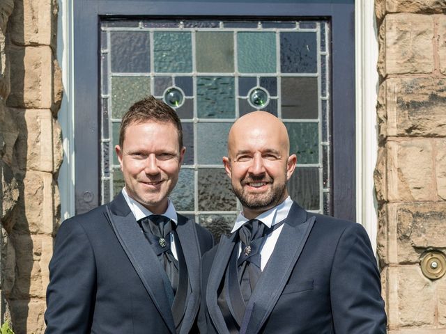 Graeme and Matt&apos;s Wedding in Grindleford, Derbyshire 9