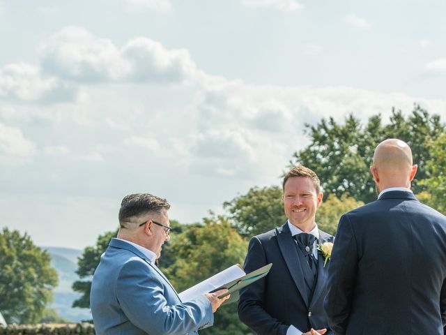 Graeme and Matt&apos;s Wedding in Grindleford, Derbyshire 17