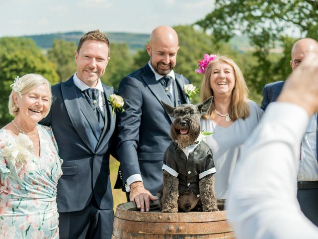 Graeme and Matt&apos;s Wedding in Grindleford, Derbyshire 28