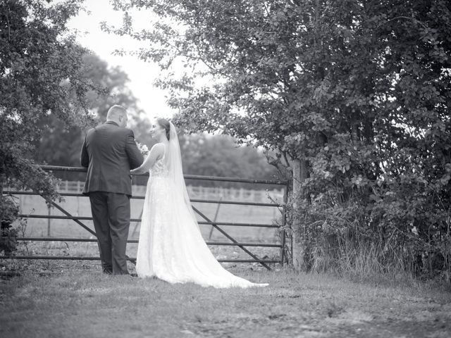 Rheanna and Alex&apos;s Wedding in Shearsby, Leicestershire 35