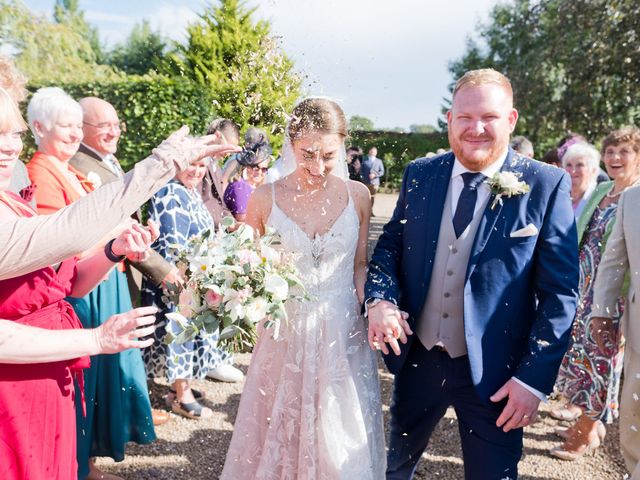 Rheanna and Alex&apos;s Wedding in Shearsby, Leicestershire 54