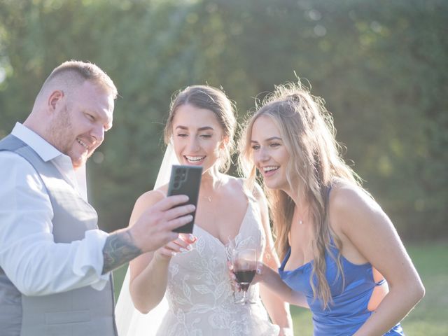 Rheanna and Alex&apos;s Wedding in Shearsby, Leicestershire 75