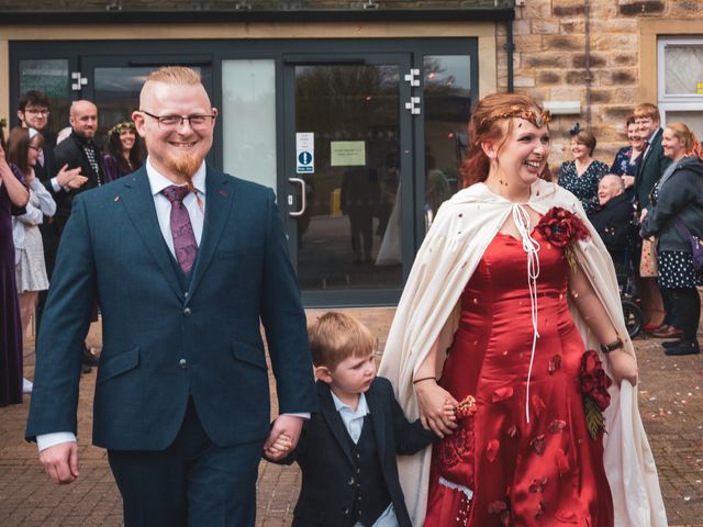 James and Laura&apos;s Wedding in Skipton, North Yorkshire 11