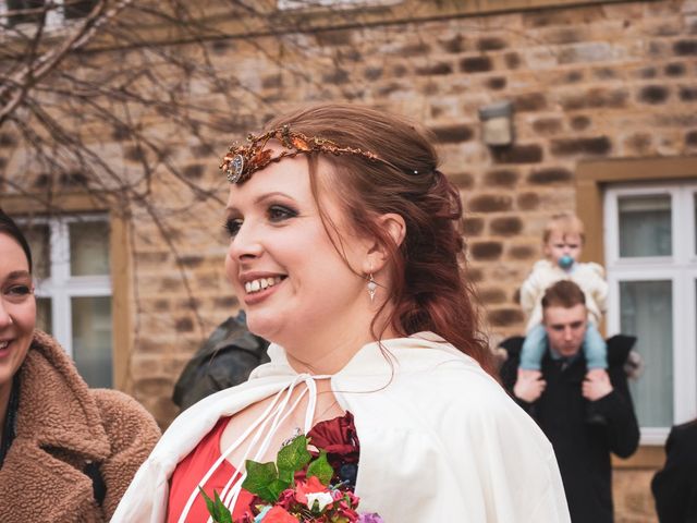 James and Laura&apos;s Wedding in Skipton, North Yorkshire 18