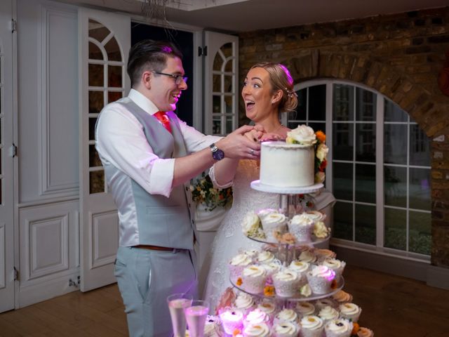 Harley and Jessica&apos;s Wedding in Bulphan, Essex 3