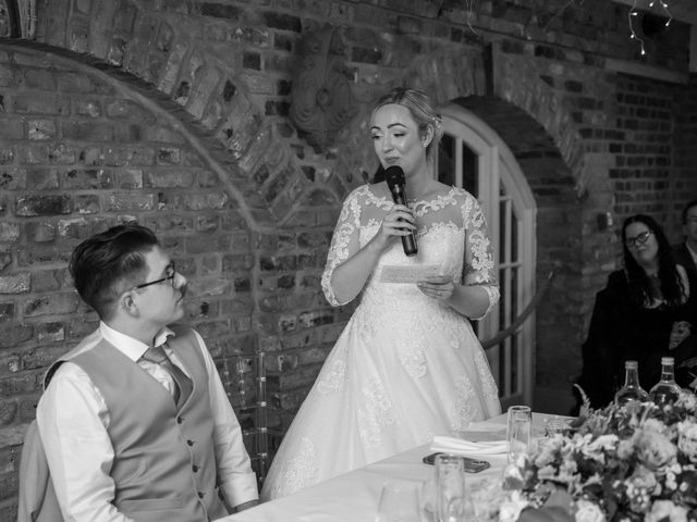 Harley and Jessica&apos;s Wedding in Bulphan, Essex 5