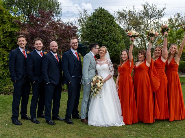 Harley and Jessica&apos;s Wedding in Bulphan, Essex 14