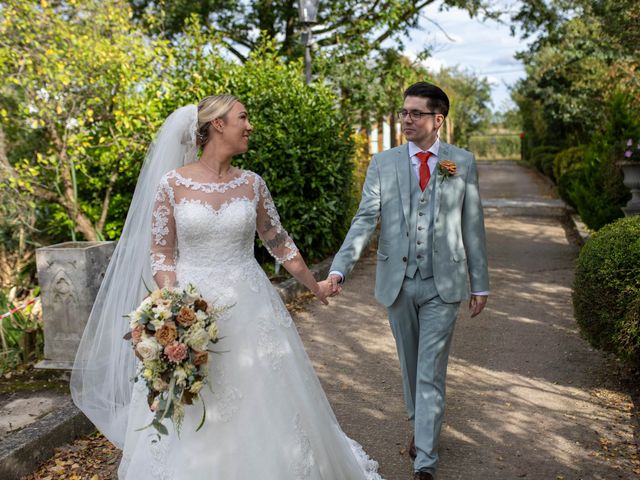 Harley and Jessica&apos;s Wedding in Bulphan, Essex 17