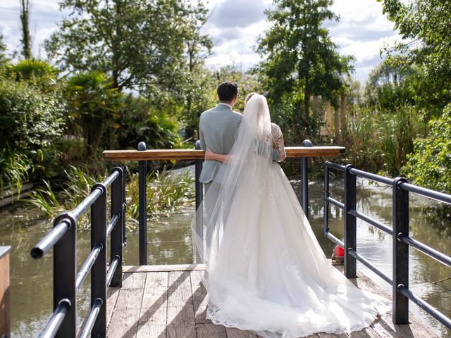 Harley and Jessica&apos;s Wedding in Bulphan, Essex 18