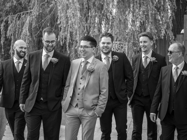 Harley and Jessica&apos;s Wedding in Bulphan, Essex 40