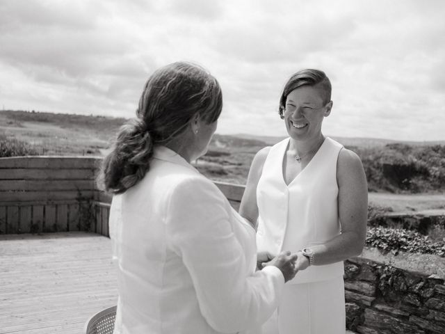 Claire and Lauren&apos;s Wedding in Hayle, Cornwall 10