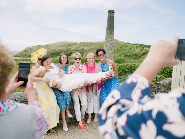 Claire and Lauren&apos;s Wedding in Hayle, Cornwall 11